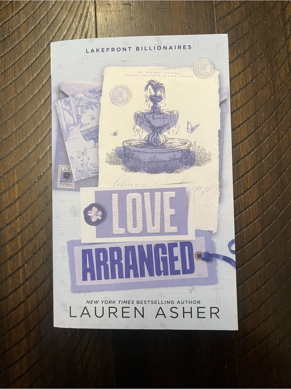 Love Arranged Paperback - Lavender Cover